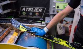 Ski’s waxen en slijpen met 50% korting bij Decathlon