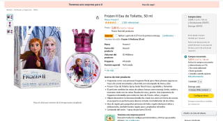 Frozen II Eau de Toilette 30ml a solo 3,80€
