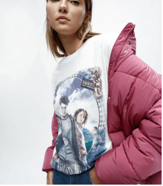 Camiseta estampada de Harry Potter Warner Bros por 3,99€