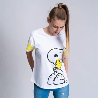 Camiseta de manga corta Snoopy, cerdá por 5,99€