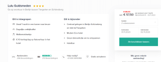 1 Overnachting in het 4* hotel Berlijn Lulu Guldsmeden voor €60,38 p.p.p.n. incl. ontbijt via Travelcircus