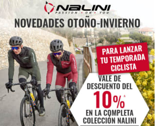 10% descuento en toda la coleccion ropa ciclista Nalini