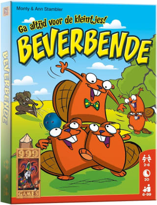 999 Games Beverbende Spannend tactisch geheugenspel voor €8,92 bij Amazon