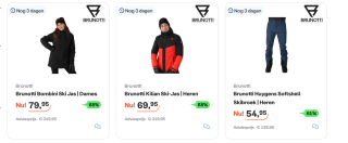Tot 68% korting op Brunotti wintersport kleding bij Ibood