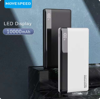 MOVESPEED-Banco de energía10000mAh por 10,13€