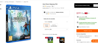 Juego One Piece Odyssey PS4 por 17,58€
