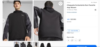 Chaqueta Cortaviento Run Favorite Aop Woven por $29.980