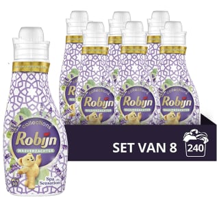 Robijn Leeuwebekje & Patchouli Wasverzachter - 240 wasbeurten - 8 x 750ml - voor €13,41 bij Amazon
