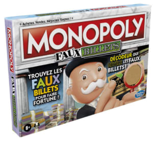 Jeu Monopoly faux billets à 19,99€