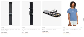 Chanclas Quiksilver y Roxy desde solo 4,19€ preciazos