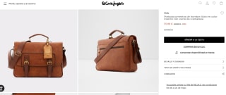 Portadocumentos de hombre Aldo en color marrón con cierre de cremallera por 35,99€