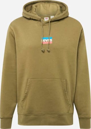 Sudadera 'STANDARD GRAPHIC HOODIE MULTI-COLOR' LEVI'S en Oliva por 16,73€