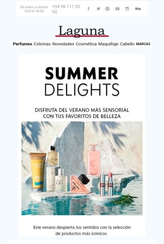 Productos más icónicoscon grandes Ofertas desde Perfumerías Laguna.