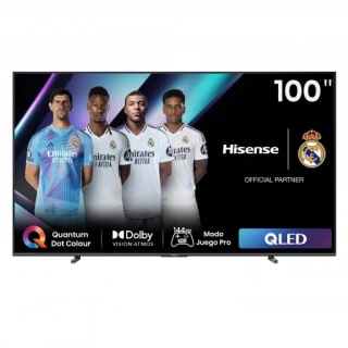 TV Hisense 100E7NQ PRO 100" QLED, 4K UHD, Smart TV, HDR10+, Dolby MS12, Quantum Dot por 1.600€
