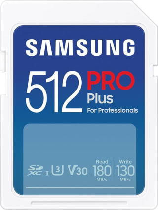Samsung PRO Plus SD kaart 512 GB voor €29,99 bij Amazon