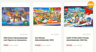 Diverse advent kalenders vanaf €9,99 bij Smythstoys