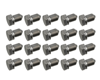 20 Tornillos carter aceite Febi-Bilstein 15374 Seat, Audi, Volkswagen, Skoda, vag