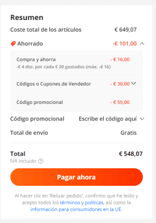 Patinete eléctrico iScooter ix6 1000W y 45km/h por 545€