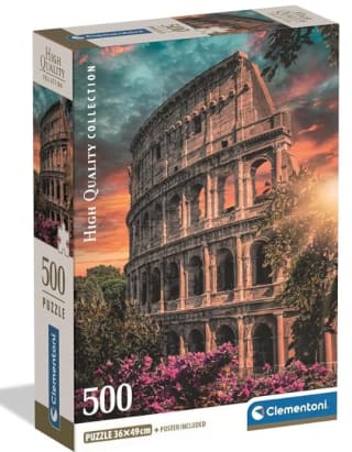 Puzzle marca Clementoni 500 piezas Flavian Amphitheatre por 5,99€