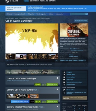 Call of Juarez: Gunslinger Steam por 1,24€