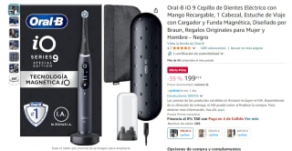 Oral-B iO 9 Cepillo de Dientes Eléctrico con Mango Recargable por 199,95€