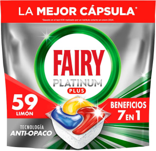 Fairy Platinum Plus 59 Cápsulas por 14,99€