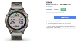 Garmin Reloj Fénix 6 Pro Zafito por 399,99€