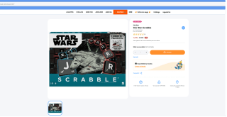 Star Wars Scrabble a tan solo 11,99€