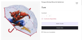 Recopilación Pack de 2 paraguas infantiles desde 4,59€ la unidad