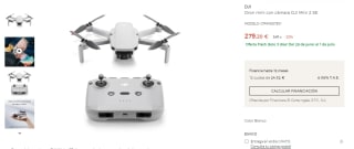 Dron mini con cámara DJI Mini 2 SE por 279€