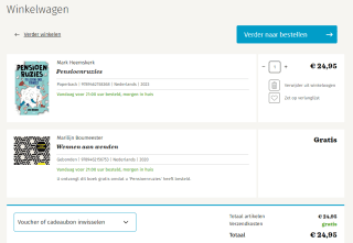 Gratis boek Wennen aan wenden bij aankoop boek bij Managementboek
