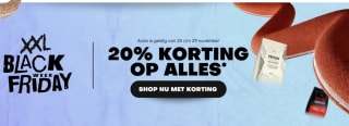 XXL Nutrition: nu 20% korting op alles tijdens Black Friday