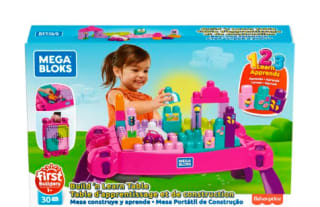 Mega Bloks Bouw en Leer tafel voor €14,99 bij Krruidvat