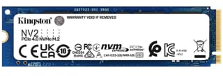 Disque SSD interne M.2 NVMe Kingston NV2 à 105,21€