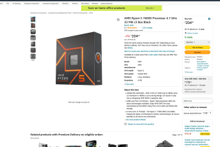 Procesador Ryzen 5 7600X por solo 204,84€