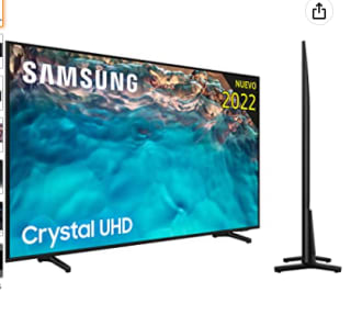 Smat tvSamsungCrystal UHD modelo 2022 43BU8000 por 369,99€