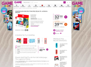 Mando Hori Split Pad Pro Zelda TK a solo 32,99€