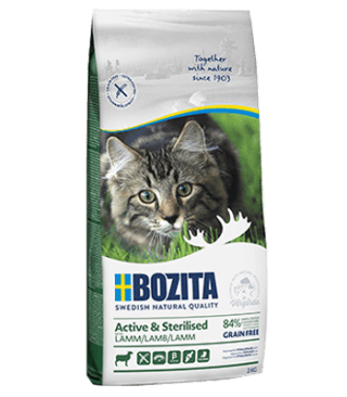 Bestel nu jouw gratis proefzakje!kattenvoedingen van Bozita