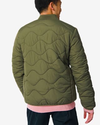 Groene heren jas voor €30 bij de Hema