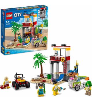 LEGO 60328 My City Base de Socorristas en la Playa por 19€.