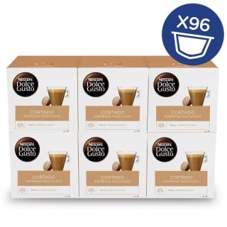Nescafé Dolce Gusto Cortado -6 pack de 16 cápsulas - Total: 96 cápsulas por 19,80€