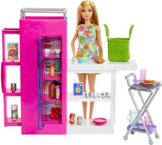 Barbie bijkeuken speelset voor €14,99 bij Kruidvat