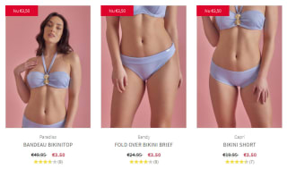 Alle items in de outlet voor €3,50 bij Sapph