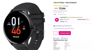 Cubot C9 Reloj Inteligente por 12,99€