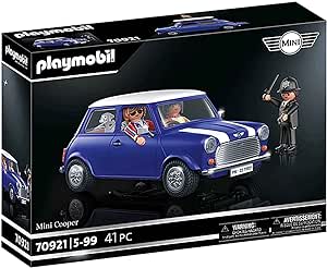 Playset Playmobil Mini Cooper 70921 (41 pcs) por 22,49€