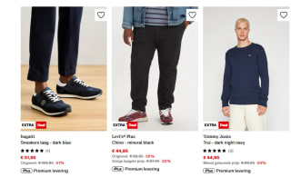 20% extra korting op de sale tot 50% bij Zalando