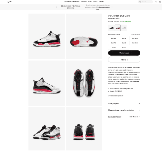 Zapatillas Air Jordan Dub Zero por solo 77,97€