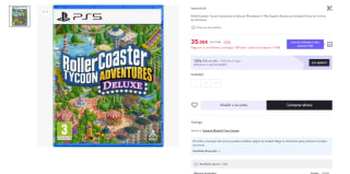 juego RollerCoaster Tycoon Adventures Deluxe Playstation 5 por 24,50€