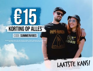€15 korting op alles bij besteding vanaf €100 bij Impericon