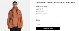 Chaqueta para Hombre Timberland Abington WR 3 in 1 Field por 54.99€